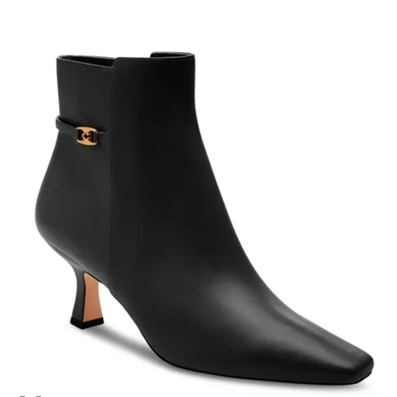 Coach Rebecca Black Leather Ankle Boot Bootie Women's Size 6 NEW *NOTES* - Picture 1 of 11